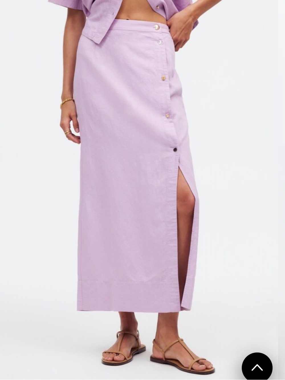Lisa Says Gah x Madewell Wrap Skirt NWT